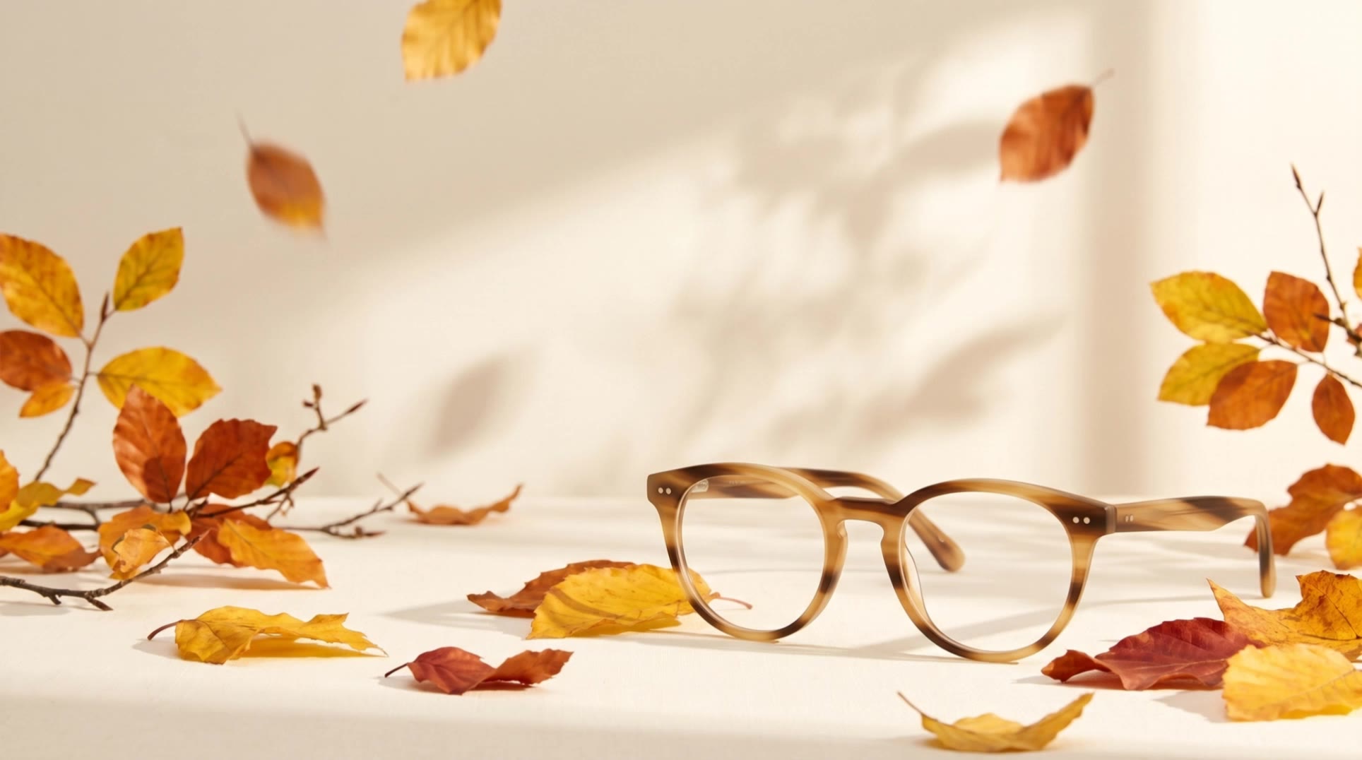 Brille im Frühling